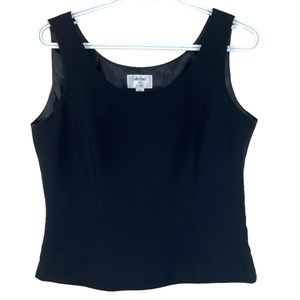 Collections for Le Suit Black Sleeveless Women’s Top Size 8P